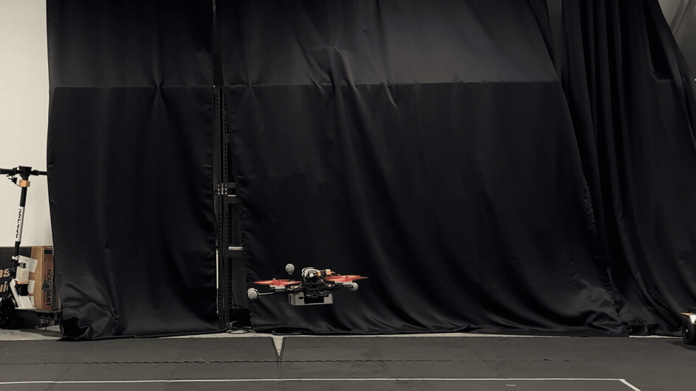 Adapting Neural Robot Dynamics on the Fly for Predictive Control — flip maneuver